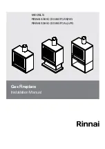 Rinnai SS850 Installation Manual предпросмотр