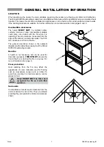 Предварительный просмотр 7 страницы Rinnai SS850 Installation Manual