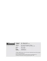 Предварительный просмотр 32 страницы Rinnai Symmetry RDV3610 Installation Manual