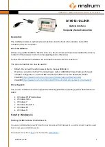 Rinstrum rinLINK A10012 Quick Start Manual предпросмотр