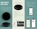 Rintech RINT8CH Remote Manual preview