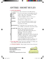 Preview for 16 page of Rio Grande Games Antike Owner'S Manual