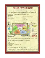 Rio Grande Games Ming Dynasty 233 Owner'S Manual preview