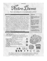 Rio Grande Games Notre Dame Owner'S Manual preview