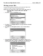 Preview for 39 page of Rio Advanced Digital Audio Center User Manual