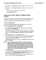 Preview for 89 page of Rio Advanced Digital Audio Center User Manual