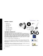 Preview for 2 page of Rio Chiba 128MB User Manual