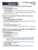 Preview for 7 page of Rio Digital Audio Receiver Frequently Asked Questions Manual