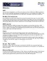 Preview for 15 page of Rio Digital Audio Receiver Frequently Asked Questions Manual