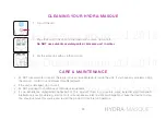 Preview for 23 page of Rio HYDRA-MASQUE User Manual