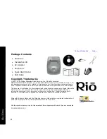 Предварительный просмотр 2 страницы Rio Nitrus User Manual