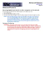 Preview for 18 page of Rio RECEIVER Frequently Asked Questions Manual