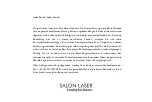 Preview for 28 page of Rio Salon Laser LAHRC3000 Manual