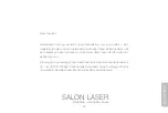 Preview for 45 page of Rio Salon Laser Manual