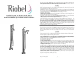 Riobel AT33 Installation Manual предпросмотр