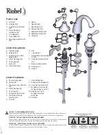 Preview for 2 page of Riobel Classic MA08LC Instruction Manual