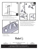 Preview for 6 page of Riobel Classic MA08LC Instruction Manual