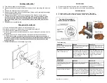 Preview for 4 page of Riobel Pro Kubik Series Installation Manual