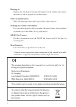 Preview for 4 page of Rion DA-21 Instruction Manual