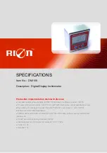 Rion DMI108 Manual предпросмотр