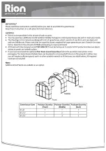 Preview for 2 page of Rion Grand Gardener 44 Assembly Instructions Manual