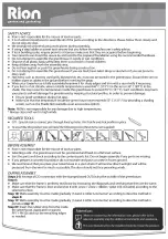 Preview for 3 page of Rion Grand Gardener 44 Assembly Instructions Manual