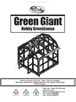 Preview for 1 page of Rion Green Giant Assembly Instructions Manual