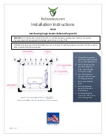 RioOutdoors 4F-SH Installation Instructions Manual предпросмотр