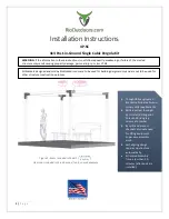 RioOutdoors 4P-SC Installation Instructions Manual предпросмотр