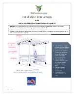 RioOutdoors 4S-DH Installation Instructions Manual preview