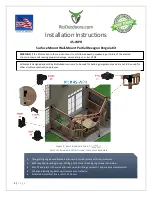 RioOutdoors 4S-WPH Installation Instructions Manual предпросмотр