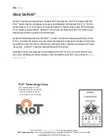 Preview for 45 page of RIOT GroPoint Profile 2625-N Series Operation Manual