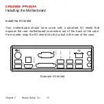 Предварительный просмотр 17 страницы Riotoro CR1288 PRISM Installation Manual