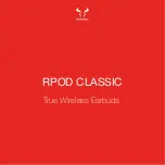 Предварительный просмотр 1 страницы Riotoro RPOD CLASSIC Manual