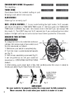 Preview for 6 page of Rip curl 17119 Instruction Booklet