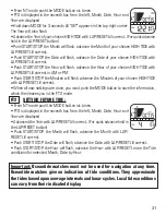 Preview for 31 page of Rip curl 17119 Instruction Booklet