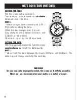 Preview for 36 page of Rip curl 17119 Instruction Booklet