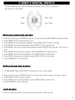 Preview for 2 page of Rip curl CANDY 2 Quick Start Manual