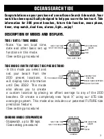 Preview for 3 page of Rip curl Oceansearch Tide Manual