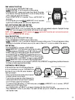 Preview for 13 page of Rip curl Oceansearch Tide Manual