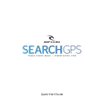 Preview for 1 page of Rip curl SearchGPS Quick Start Manual