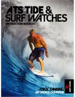 Preview for 1 page of Rip curl Trestles Tide Watch Instruction Bulletin