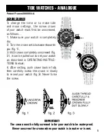 Preview for 5 page of Rip curl Trestles Tide Watch Instruction Bulletin