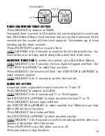 Preview for 17 page of Rip curl Trestles Tide Watch Instruction Bulletin