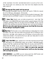 Preview for 22 page of Rip curl Trestles Tide Watch Instruction Bulletin