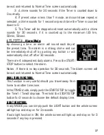 Preview for 37 page of Rip curl Trestles Tide Watch Instruction Bulletin