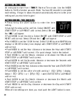 Preview for 38 page of Rip curl Trestles Tide Watch Instruction Bulletin