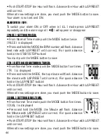 Preview for 44 page of Rip curl Trestles Tide Watch Instruction Bulletin