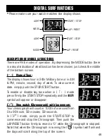 Preview for 45 page of Rip curl Trestles Tide Watch Instruction Bulletin