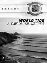 Rip curl World Tide & Time Manual preview